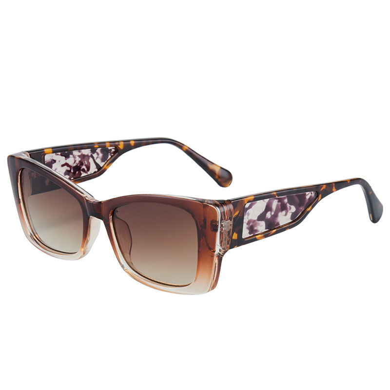 Europe and the United States cross-border sunglasses leopard print fashion men and women with the same type of anti ultraviolet sunglasses wholesale manufacturers